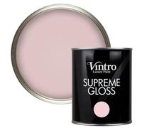 Vintro Pink Gloss 1L Walls, Ceilings, Metal & Wood (Madame De Pompadour)