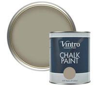 Vintro Stone Brown Chalk Paint/furniture Paint Matt Finish 1 Litre (Stonebreaker)