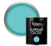 Vintro Turquoise Gloss 1L Walls, Ceilings, Metal & Wood (Christabelle)