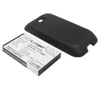VINTRONS 2200mAh Battery For HTC Smart, Rome, F3188 Extended with Black color back cover,
