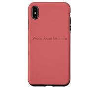 Vinum Animi Speculum Latin Quote Case for iPhone XS Max