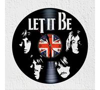 VINY WOODY British Rock Group Vinyl Record Clock Wall Decoration Music Rock Beat 70s