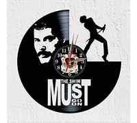 VINY WOODY Freddie Singer British Composer Vinyl Record Clock Music Rock