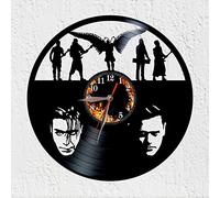 VINY WOODY Industrial Metal Vinyl Record Wall Clock German Band Music Rock Wall Decoration Original Gift