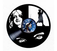 VINY WOODY Wall Clock American Singer Singer Vinyl Record Decoration LP 33 Music Pop Electronic Indie