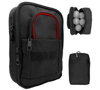 VinYeeTa Golf Valuables Pouch - Golf Ball Bag Pouch, Utility Golfer Portable Organizer, Large Golf Accessories Pouch for Gadgets, Like Golf Balls, Tees, Ball Market - Golf Gift for Men and Women