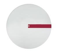 Vinyl Accessories 12in Anti-vibration Anti-static Silicone Pad Rubber LP Antislip Mat For Phonograph Turntable(White)