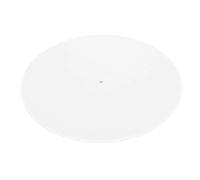 Vinyl Accessories Record Platter Slipmat Turntable Slip Mat Replacement Reduce Static For 12 Inch Record Player(Bright white)