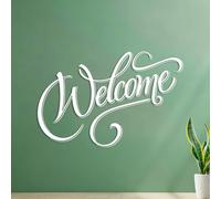 Vinyl Art Sticker Sweet Home Welcome Living 35x53.3cm Wall beautification White