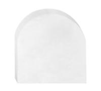 Vinyl Black Polylined Inner Covers - 50 Pcs Anti-Static HDPE Rice Paper Plate Covers, Translucent Matte Round Bottom Protectors for 12", 10" and 7" LP Vinyl Records