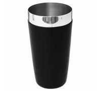 Vinyl Boston Cocktail Tin Black | Boston Shaker Can, Professional Boston Cocktail Shaker - Vinyl Coated for Extra Grip & Flair Bartending