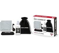 Vinyl Cleaning Kit - Vinyl Tonic - Complete Anti-Static Record Cleaning Brush Kit (Care Set)