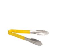 Vinyl Coated Utility Tongs Yellow Handle 10" (Each)