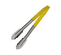 Vinyl Coated Utility Tongs Yellow Handle 300mm (Each)