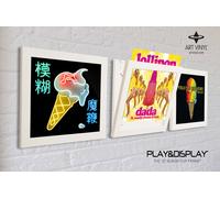 VINYL COLLECTOR FATHER'S DAY GIFT - LP Flip Frame with UV Protection - Pack of 3