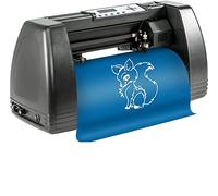 Vinyl Cutter Plotter Machine 14” Software Sign Making Machine 720mm Paper Feed Vinyl Cutter Plotter with Stand (14” 3