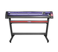 Vinyl Cutting Plotter Machine 1350mm & FlexiStarter Software LED Cutting Guide Light Label Cutter Sign Sticker Optical Eye Laser Protective Cover Included Black