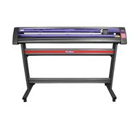 Vinyl Cutting Plotter Machine 1350mm & FlexiStarter Software LED Cutting Guide Light Label Cutter Sign Sticker Optical Eye Laser Protective Cover Included