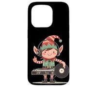Vinyl DJ Elf Costume for Xmas and Party Lovers Case for iPhone 15 Pro
