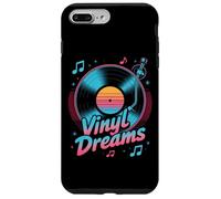 Vinyl Dreams Retro Record Player Music Lover Case for iPhone 7 Plus/8 Plus