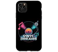 Vinyl Dreams Retro Record Player Sunset Music Case for iPhone 11 Pro Max