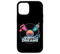 Vinyl Dreams Retro Record Player Sunset Music Case for iPhone 12/12 Pro