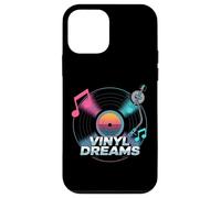 Vinyl Dreams Retro Record Player Sunset Music Case for iPhone 12 mini