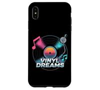 Vinyl Dreams Retro Record Player Sunset Music Case for iPhone XS Max