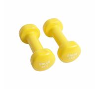 Vinyl Dumbbell Weights | Set Of Hand Weights | Home Gym Equipment | Comfortable grip (2, Kilograms)