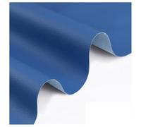 Vinyl Faux Leather Fabric Cotton Back for Hand Crafts DIY Tooling Sewing Hobby Workshop Crafting Wallet Making Square 0.59mm Thick 54" Wide by The Yard(Royal Blue,1.6X10m)