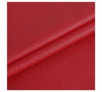 Vinyl Faux Leather Fabric Cotton Back Handmade Crafts DIY Tools Sewing Hobby Workshop Handmade Wallet Making Square 1.2mm Thick 54" Wide Sold by the Yard (Colour: Gold,Size: 1.38x1m/39.4"x54")(Red,1.3
