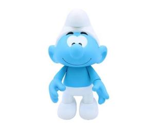 Vinyl-Figur mit Gelenken, Schlumpf, 20 cm, klassischer Charakter, offizielles Li