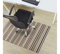 Vinyl Floor Protection Mat for Hard Floors Office Chair Mat Floor Mat Chair Pad 13 Attractive Designs & Many Sizes to Choose From (120 x 90 cm, Asti)