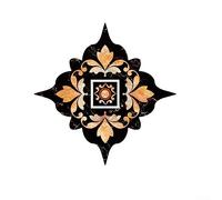 Vinyl Floor Wall Tiles Floor Sticker,Mandala Tile Sticker for Bathroom,Self Adhesive Wall Tile Stickers,Waterproof Mosaic Tile Decal 36pcs