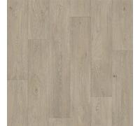 Vinyl Flooring Modern Wood Oak Plank Effect Foam Backed Vinyl Flooring Roll | Non-Slip Easy Clean Waterproof Lino Vinyl Floor | Living Dining Room, Lounge, Hallway Flooring (Soft Oak, 4m x 4m)