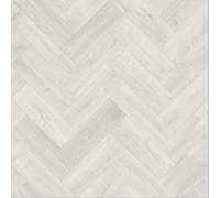 VINYL FLOORING UK 009S Mayfair White Wood Effect Anti-Slip Vinyl Flooring For Kitchen, Bathroom, 2.3mm Thick Foam Backed Vinyl Sheet-6m(19'8") X 3m(9'9")-18m²