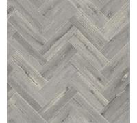VINYL FLOORING UK 109M Mayfair Grey Wood Effect Anti-Slip Vinyl Flooring For Kitchen, Bathroom, 2.3mm Thick Foam Backed Vinyl Sheet-5m(16'4") X 4m(13'1")-20m²