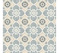 VINYL FLOORING UK Beige Designer Effect Anti-Slip Vinyl Flooring For Kitchen Bathroom LivingRoom DiningRoom 2.8mm Thick Vinyl Sheet Waterproof Linoleum Sheet-3m(9'9") X 2m(6'6")-6m²