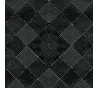 Vinyl Flooring UK Black Chequers Effect 2.0mm Sheet Vinyl | Size: 4000mm x 2000mm Vinyl Flooring UK Black 4000mm x 2000mm