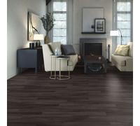 Vinyl Flooring UK Black Wood Effect 2.8mm Cushion Backed Vinyl Flooring Sheet | Size: 3000mm x 2000mm Vinyl Flooring UK Black 3000mm x 2000mm