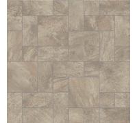 Vinyl Flooring UK Brown Stone Effect 3.8mm Felt Backed Vinyl Flooring Sheet | Size: 4000mm x 5000mm Vinyl Flooring UK Brown 4000mm x 5000mm