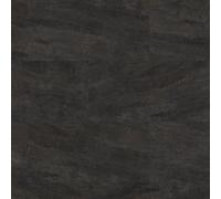 Vinyl Flooring UK Colonia Glue-Down Luxury Vinyl Tile, 2mm Thick LVT - Covers 3.34sqm in True Black Vinyl Flooring UK True Black