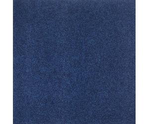 Vinyl Flooring UK Commerce Tile Contract Carpet Tiles, Velour, 4m² 16 Tiles Per Box in Blue Vinyl Flooring UK Blue