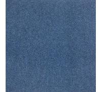 Vinyl Flooring UK Commerce Tile Contract Carpet Tiles, Velour, 4m² 16 Tiles Per Box in Indigo Vinyl Flooring UK Indigo