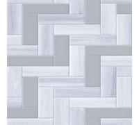 Vinyl Flooring UK Grey Herringbone Wood Effect 2.6mm Sheet Vinyl | Size: 3000mm x 2000mm Vinyl Flooring UK Grey 3000mm x 2000mm