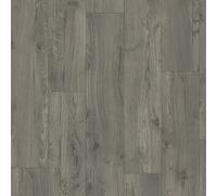 Vinyl Flooring UK Hamme Wood Effect 7mm Laminate Flooring - 10 Planks - Covers 2.494sqm in Dark Grey Vinyl Flooring UK Dark Grey