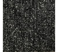 Vinyl Flooring UK Metropolis Contract Carpet Tiles 5.6mm Loop Pile, 5m² 20 Tiles Per Box in Black Vinyl Flooring UK Black