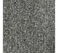 Vinyl Flooring UK Metropolis Contract Carpet Tiles 5.6mm Loop Pile, 5m² 20 Tiles Per Box in Light Grey Vinyl Flooring UK Light Grey