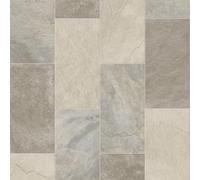 VINYL FLOORING UK Stone Effect Anti Slip Vinyl Flooring Roll Home Office Kitchen Bedroom Bathroom Lino Modern Design 2M 3M 4M Wide (117L, 1m(L) X 2m(W) (3'3" X 6'6"))