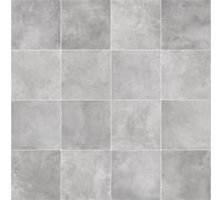 VINYL FLOORING UK Tile Effect Non Slip Vinyl Flooring Roll Home Office Kitchen Bedroom Bathroom Lino 2M 3M 4M (1m(L) X 2m(W) (3'3" X 6'6"), 5537)